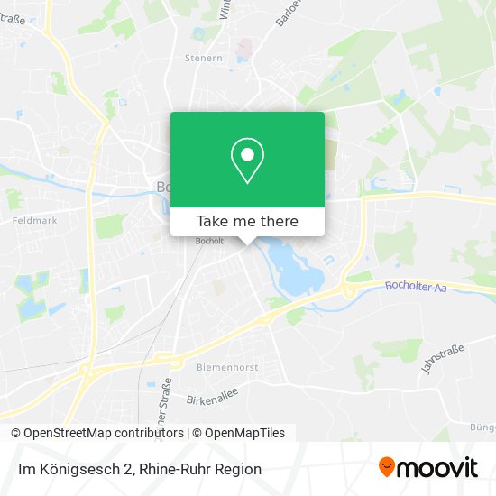 Im Königsesch 2 map