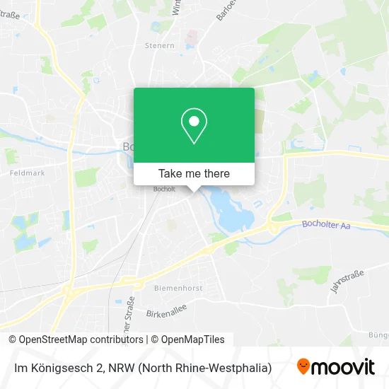 Im Königsesch 2 map