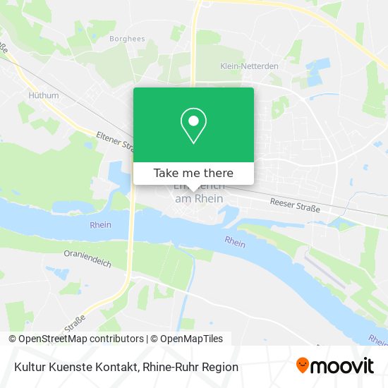 Kultur Kuenste Kontakt map