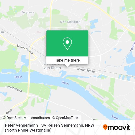 Карта Peter Vennemann TSV Reisen Vennemann