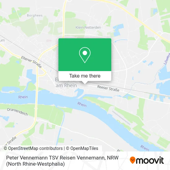 Карта Peter Vennemann TSV Reisen Vennemann