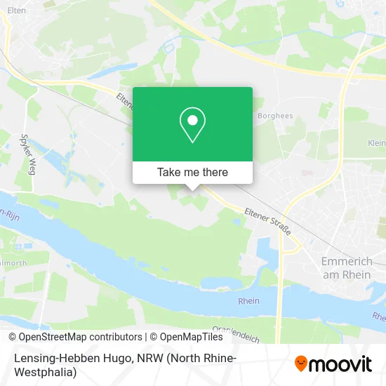 Карта Lensing-Hebben Hugo