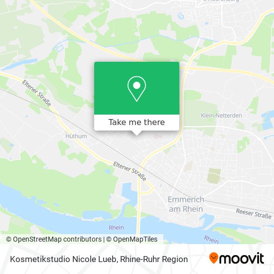 Kosmetikstudio Nicole Lueb map