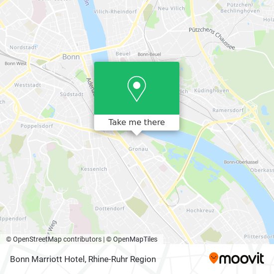Bonn Marriott Hotel map