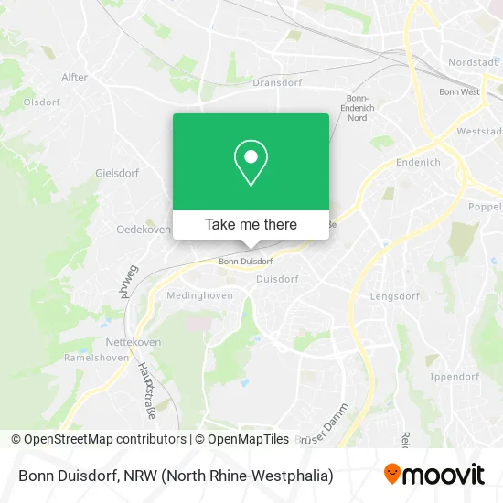 Карта Bonn Duisdorf