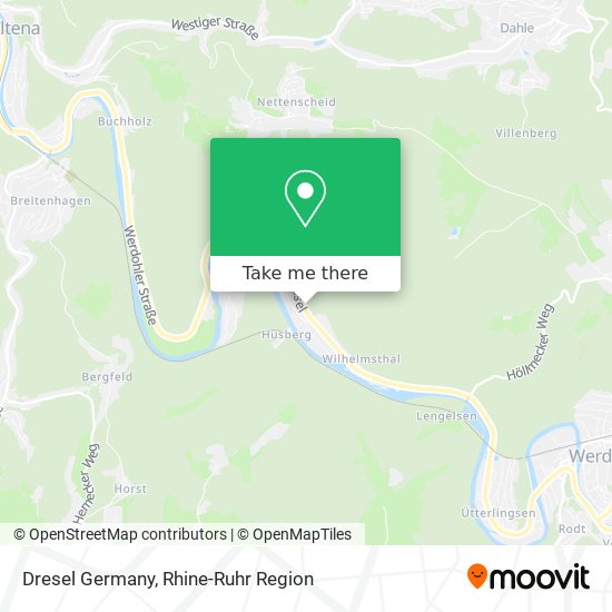 Dresel Germany map