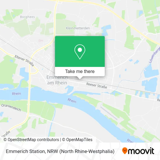 Карта Emmerich Station