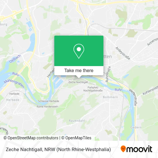 Карта Zeche Nachtigall