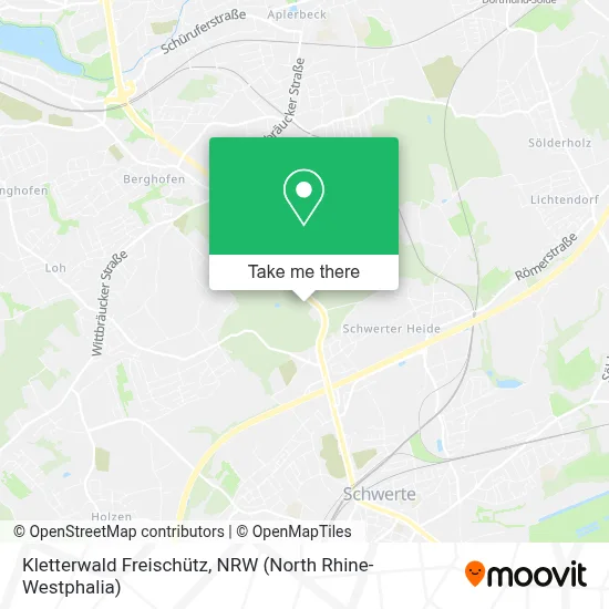 Kletterwald Freischütz map