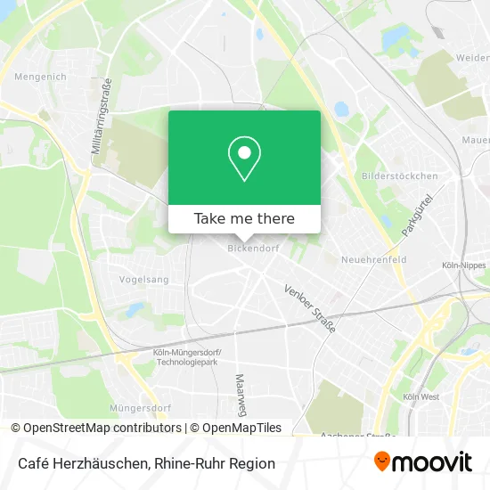 Карта Café Herzhäuschen