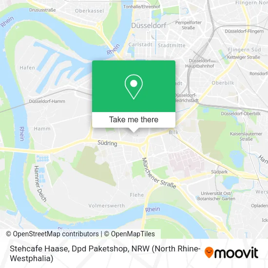 Карта Stehcafe Haase, Dpd Paketshop