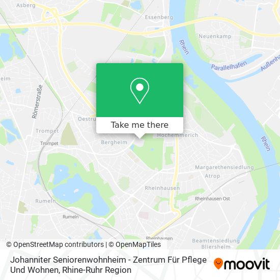 Johanniter Seniorenwohnheim - Zentrum Für Pflege Und Wohnen map