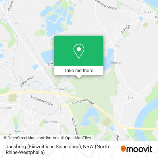 Jansberg (Eiiszeitliche Sicheldüne) map