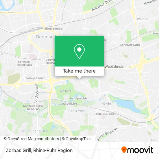 Карта Zorbas Grill