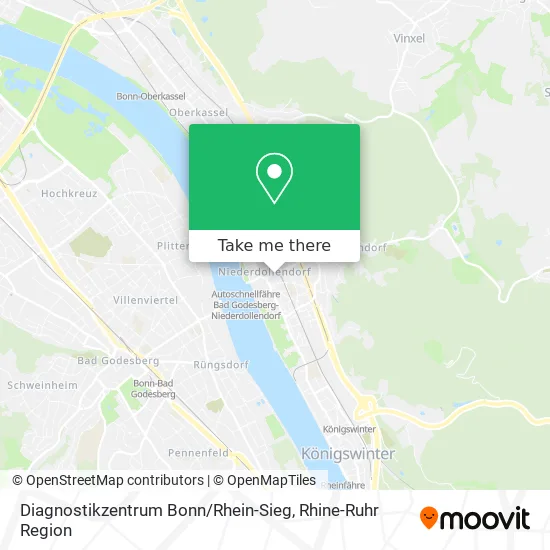 Карта Diagnostikzentrum Bonn / Rhein-Sieg