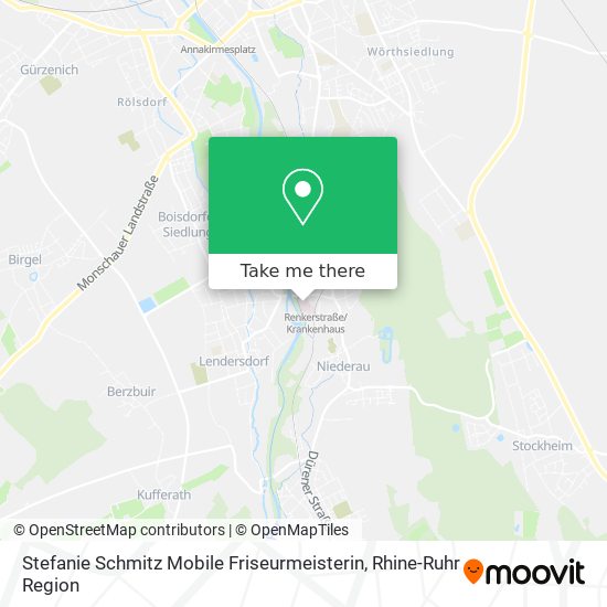 Stefanie Schmitz Mobile Friseurmeisterin map