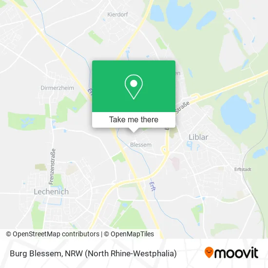 Карта Burg Blessem