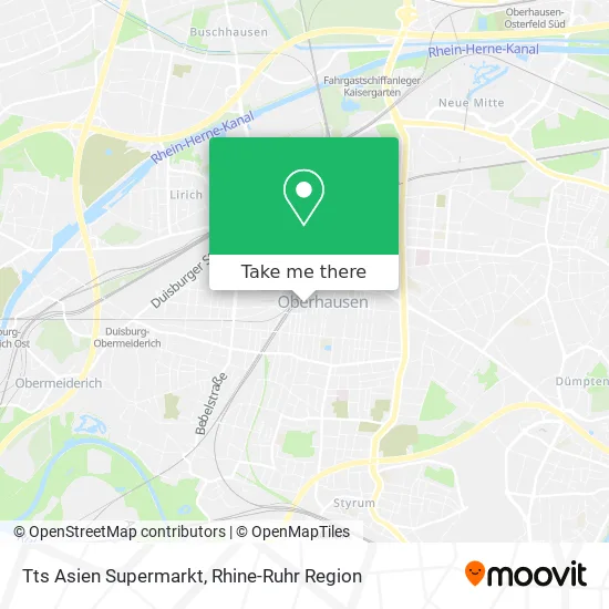 Tts Asien Supermarkt map