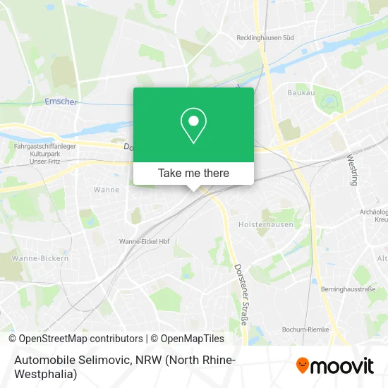 Карта Automobile Selimovic