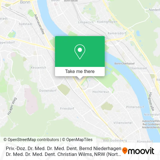 Priv.-Doz. Dr. Med. Dr. Med. Dent. Bernd Niederhagen Dr. Med. Dr. Med. Dent. Christian Wilms map