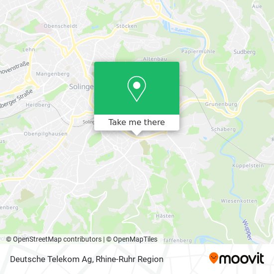 Deutsche Telekom Ag map