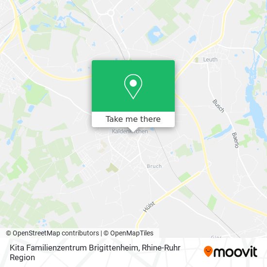 Kita Familienzentrum Brigittenheim map