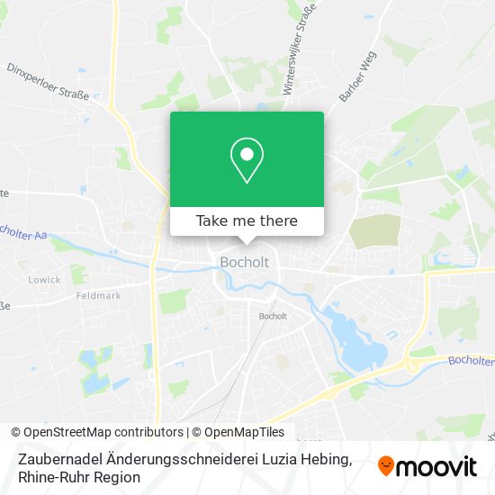 Zaubernadel Änderungsschneiderei Luzia Hebing map