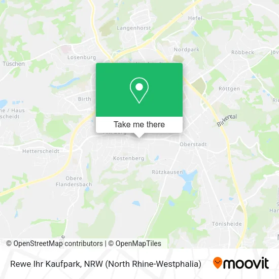 Карта Rewe Ihr Kaufpark