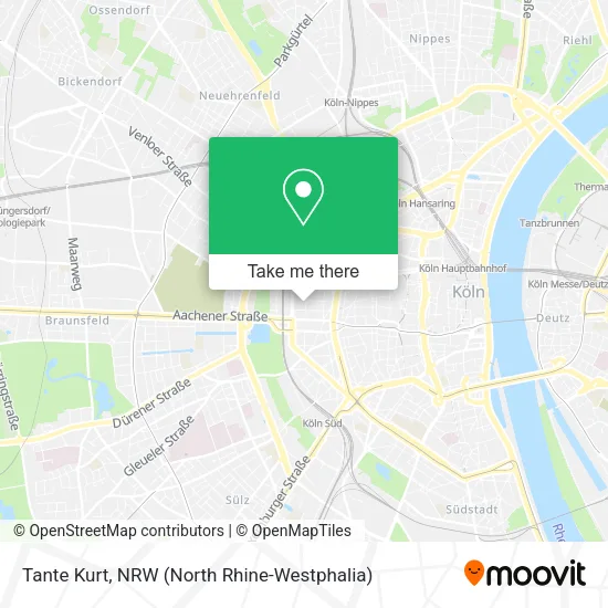 Карта Tante Kurt