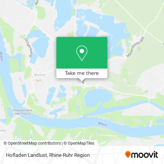 Карта Hofladen Landlust