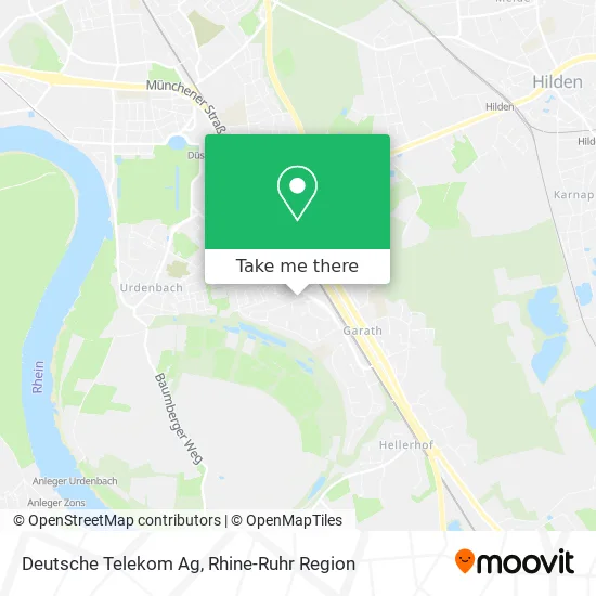 Карта Deutsche Telekom Ag