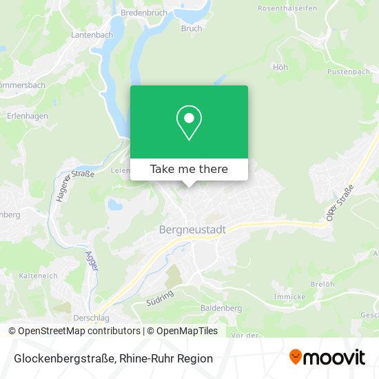 Glockenbergstraße map