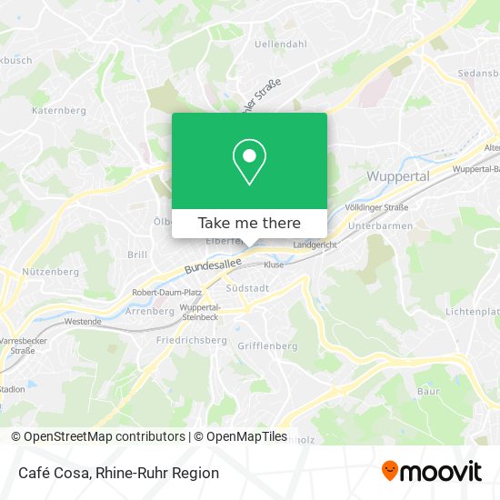 Café Cosa map