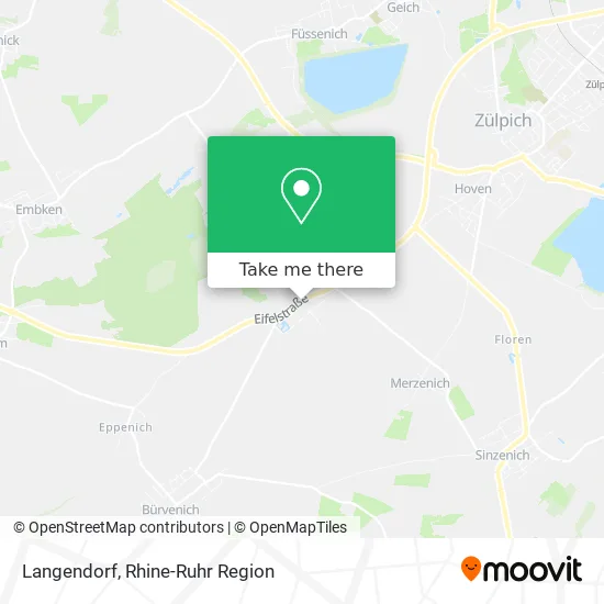 Карта Langendorf