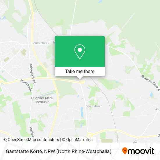 Карта Gaststätte Korte