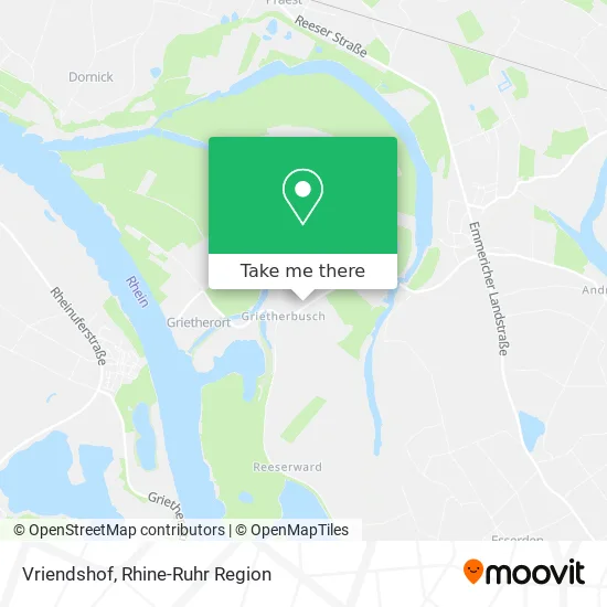 Карта Vriendshof