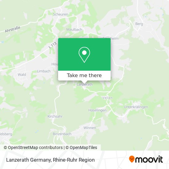 Карта Lanzerath Germany