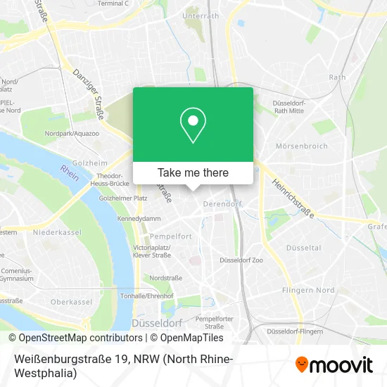 Карта Weißenburgstraße 19