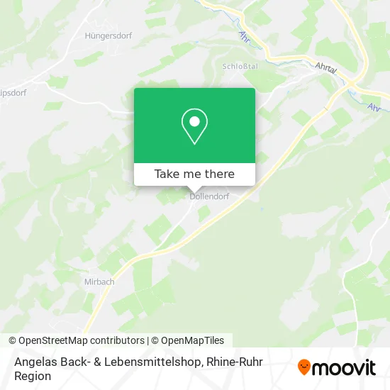 Карта Angelas Back- & Lebensmittelshop