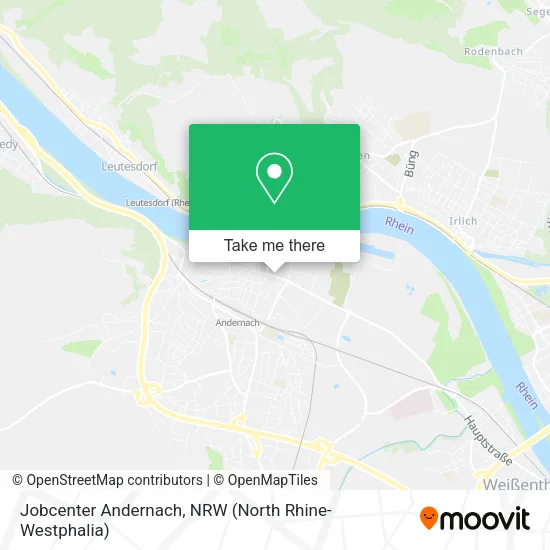 Карта Jobcenter Andernach