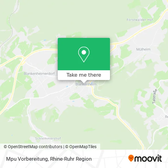Карта Mpu Vorbereitung