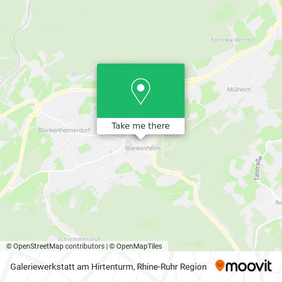 Galeriewerkstatt am Hirtenturm map