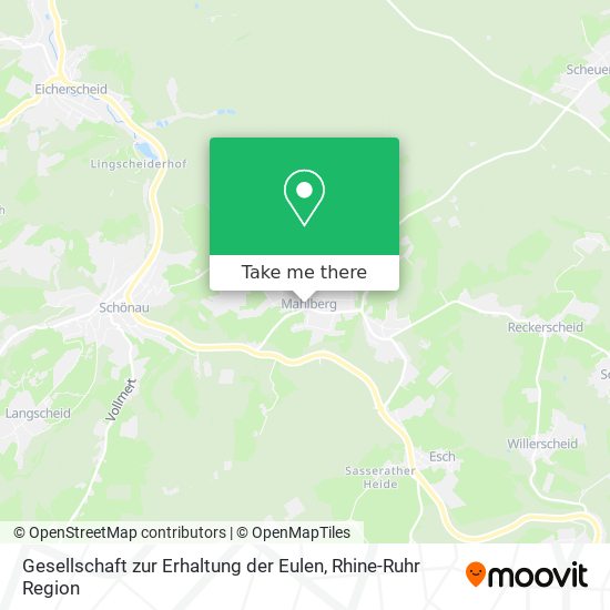 Gesellschaft zur Erhaltung der Eulen map