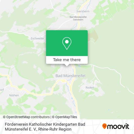 Карта Förderverein Katholischer Kindergarten Bad Münstereifel E. V.