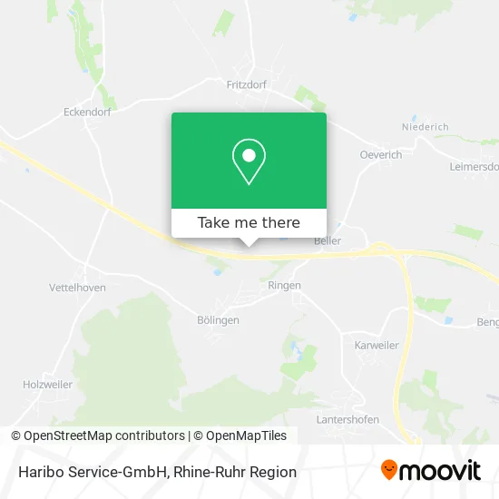 Карта Haribo Service-GmbH