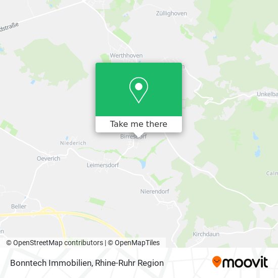 Bonntech Immobilien map