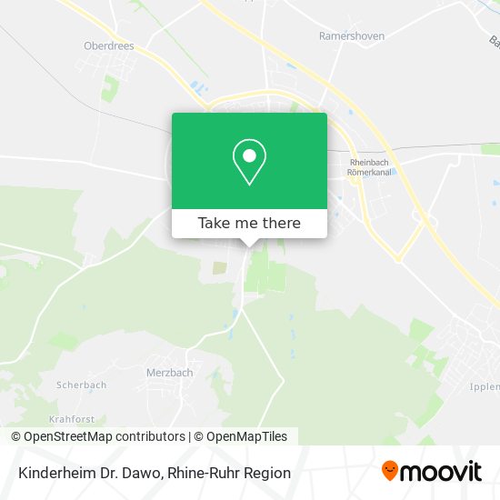 Kinderheim Dr. Dawo map