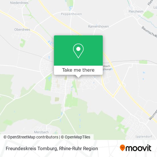 Freundeskreis Tomburg map