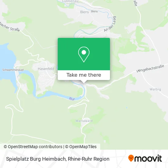 Карта Spielplatz Burg Heimbach