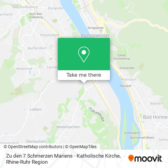 Zu den 7 Schmerzen Mariens - Katholische Kirche map
